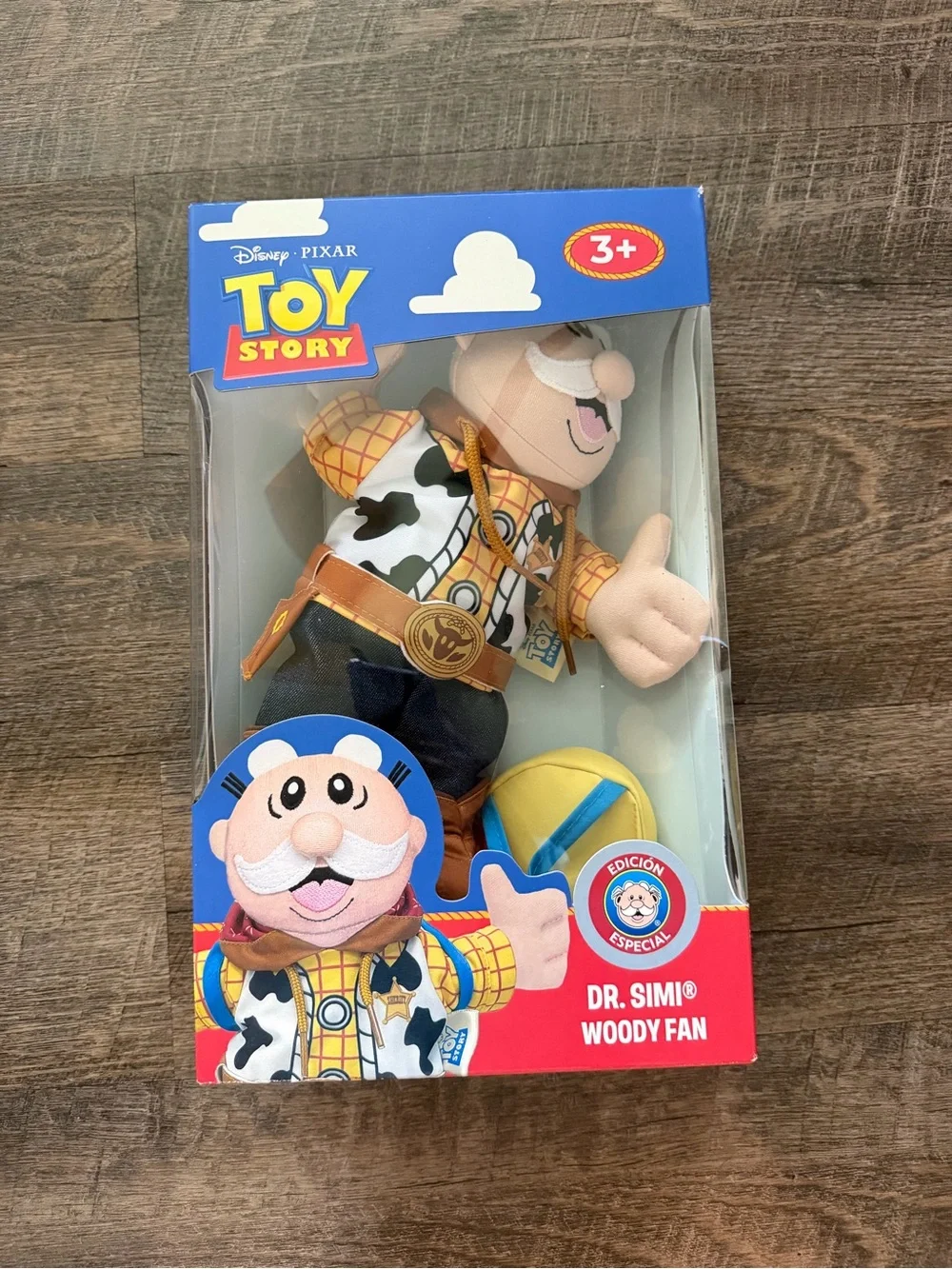 Dr. Simi Woody and Buzz Lightyear Kids Plush Fans - Blue/Green